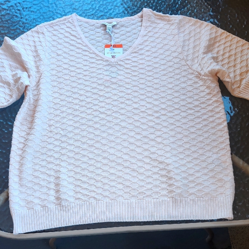 Ella Moss Short Sleeve Sweater